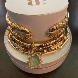 Bomb Party Bamboo Tropical Glam Luxe Summer Stack.